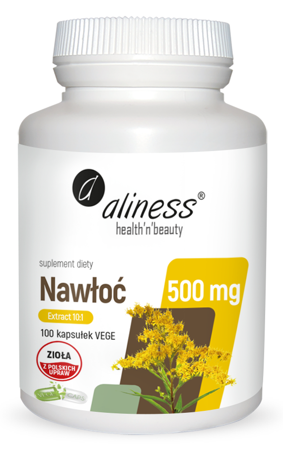 Nawłoć (Solidago virgaurea L.) ekstrakt 10:1 500mg – Aliness